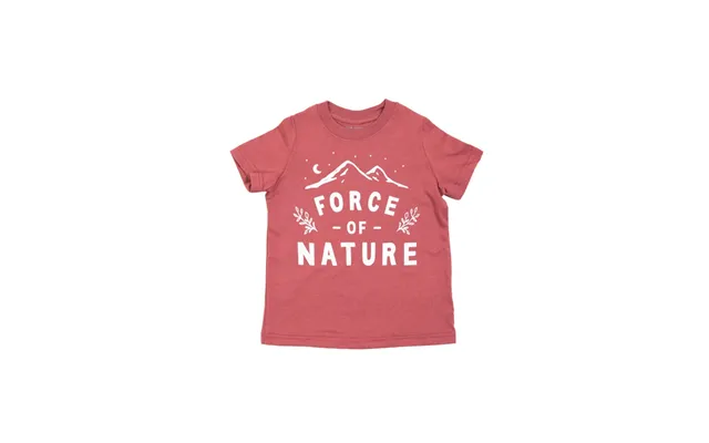 Force Of Nature Toddler Tee Rouge - 2t