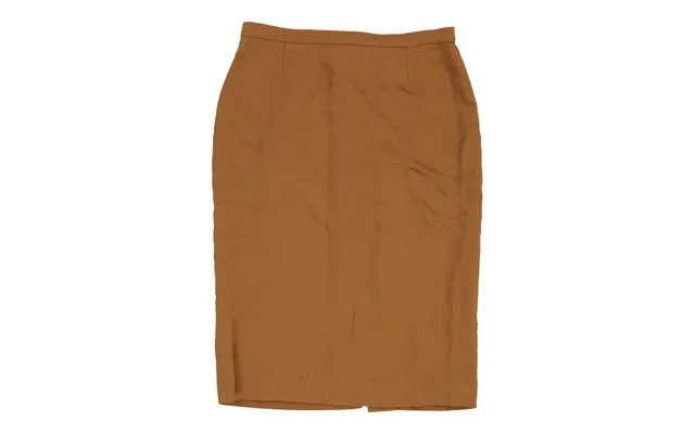 Forma Zero Gianfranco Ferre Midi Skirt - 30w Uk 10 Brown Wool Blend