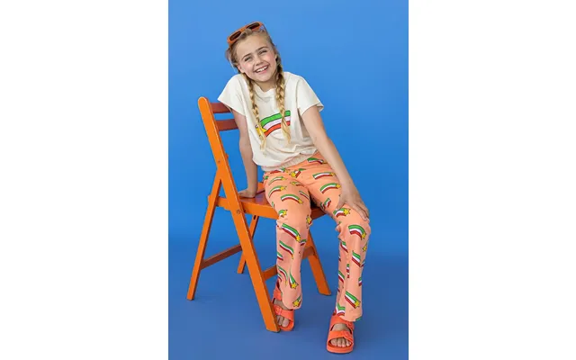 Girl's Flared Leggings - Star