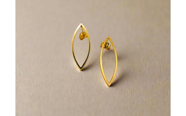 Golden Leaf Elegance Earrings Elegant Gold Leaf Drop Jewelry