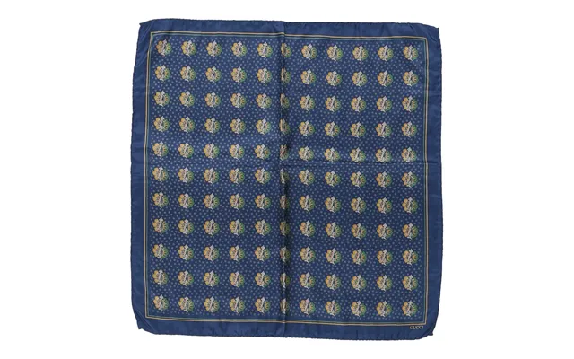 Gucci Handkerchief - No Size Blue Silk