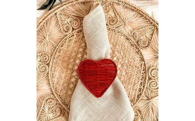 Heart Shape - Valentine's Napkin Ring