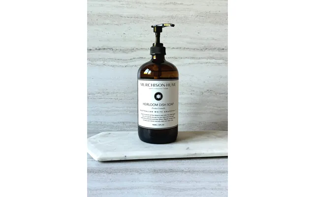 Heirloom Dish Soap In Amber Glass Bottle - Australian White Grapefruit 32oz Glass Bottle