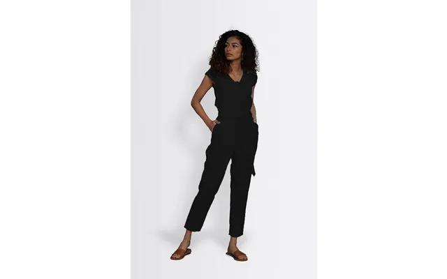 Hemp Noir Jumpsuit Color Black Size Xs