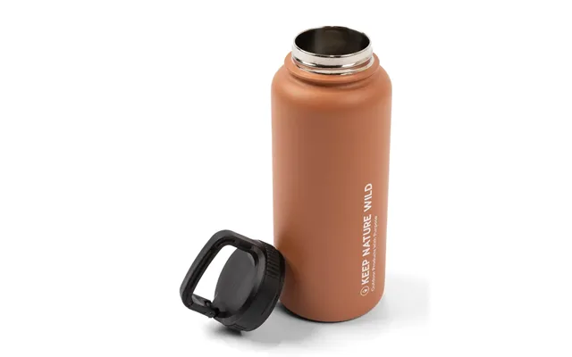 Insulated 32oz Water Bottle With Handle Clip Red Rock