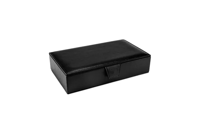 Islington Cufflink Box In Black