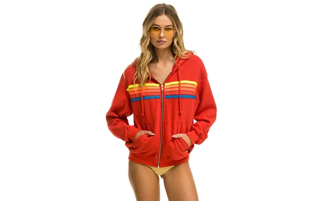 Jacket Hdrxrs5 Red-neon-rainbow - Red Neon Rainbow S
