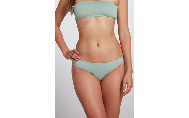 Jenna Classic Brief Bikini Bottom In Sage Green - Medium