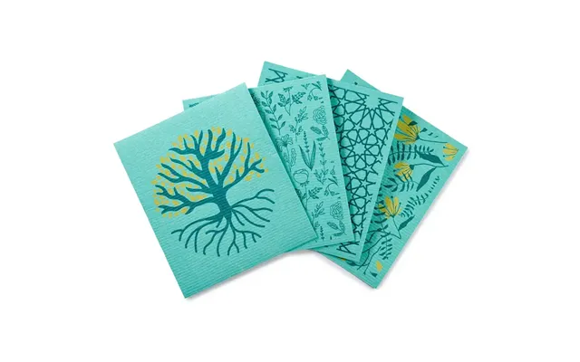 Jumbo Compostable Sponge Cleaning Cloths - Green