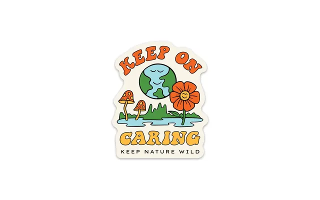 Keep On Caring Sticker