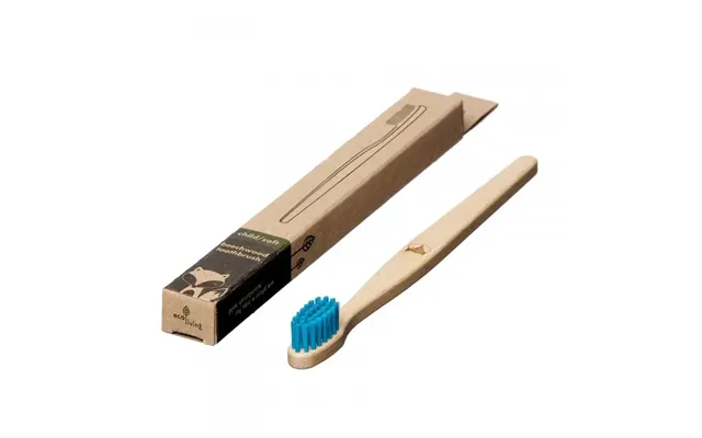Kids 100% Plant-based Beech Wood Toothbrush - Fox Fsc 100%