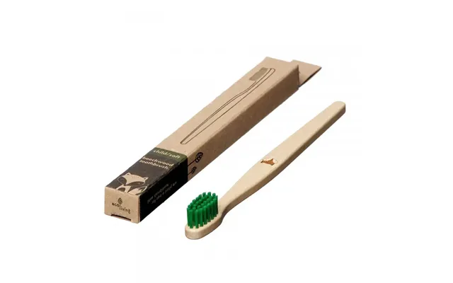Kids 100% Plant-based Beech Wood Toothbrush - Fox Fsc 100%