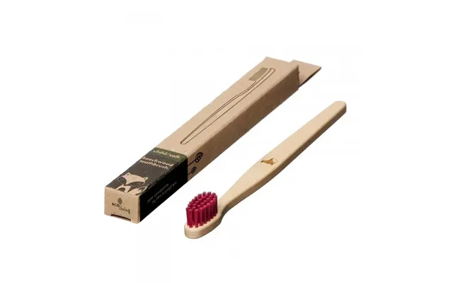 Kids 100% Plant-based Beech Wood Toothbrush - Fox Fsc 100%