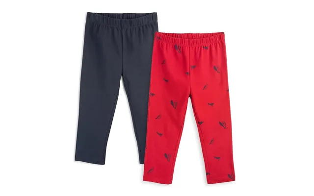 Kids Organic Cotton Cropped Leggings 2 Pack - Final Sale