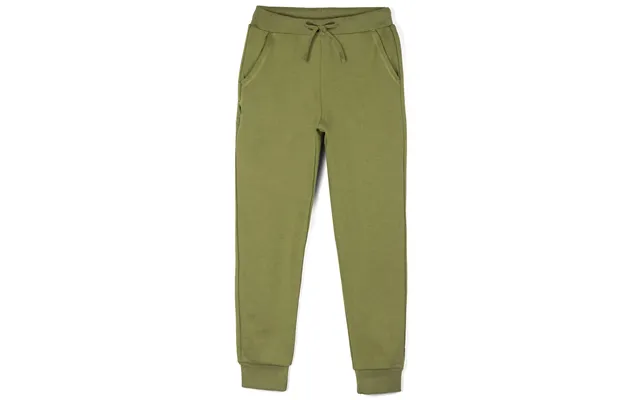 Kids Pants Organic Cotton Sweatpants - Olive X-small 4 5