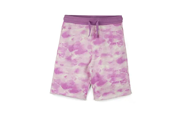 Kids Shorts Organic Cotton Cloud Print Drawstring Shorts - Final Sale