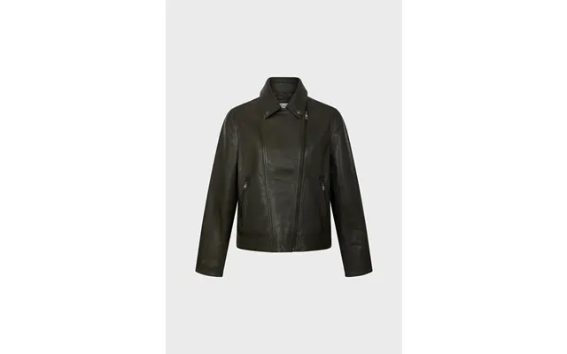 Leather Garment Day11a009 Khaki-green - Khaki Green 40