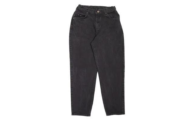 Lee Womens Jeans Black Regular Mom W26 L26