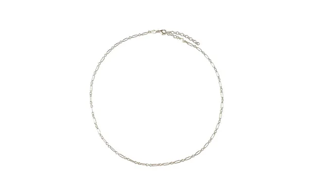 Lily Chain Necklace Silver Size 20 Inch