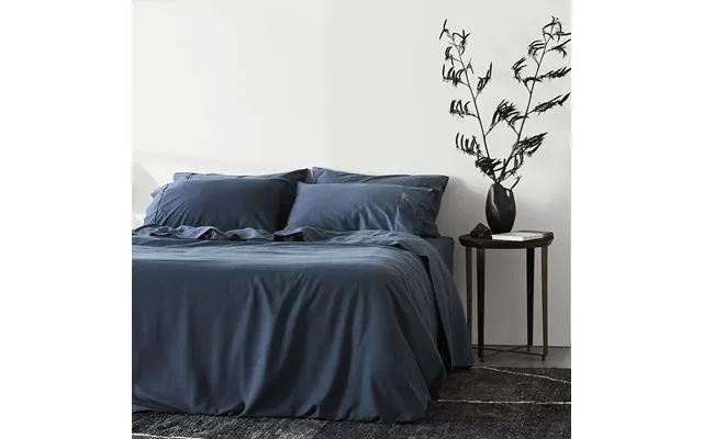 Linen Bamboo Duvet Cover - Ink King Cal King