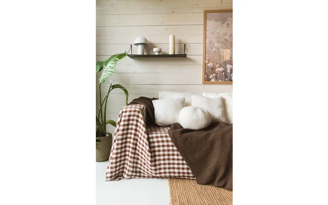 Linen Couch Cover - 60x80 153x204 Cm Matcha Green