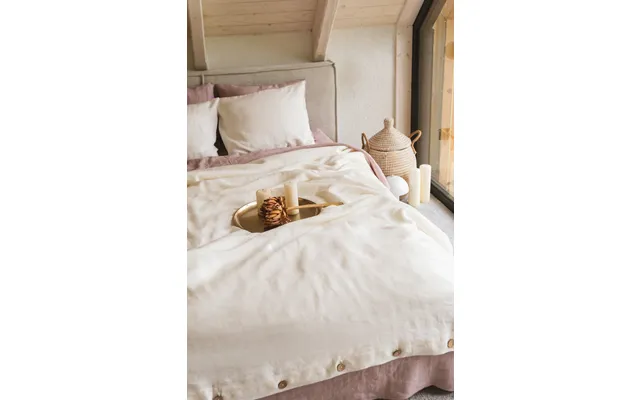 Linen Duvet Cover In White Size Uk Eu Single