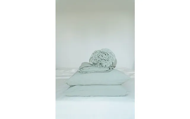 Linen Sheets Set In Sage Green Size Us King King Pillowcases