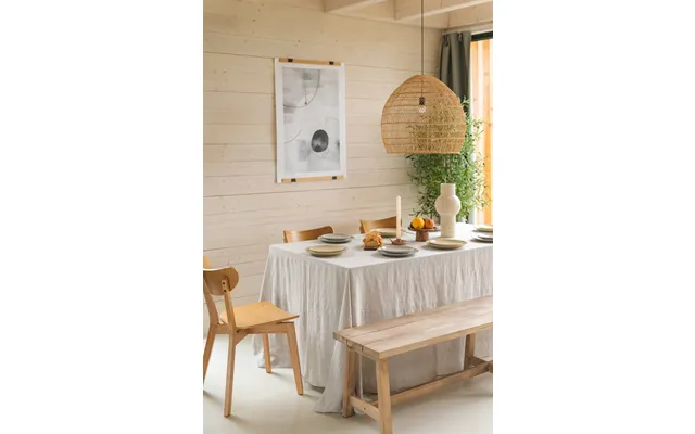 Linen Tablecloth In Cream - 92x110 235x280 Cm