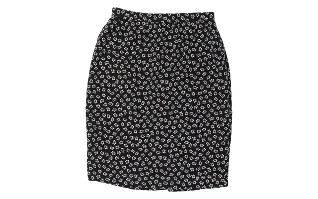 Liz Claireborne Womens Pencil Skirt Black Knee Length Floral M