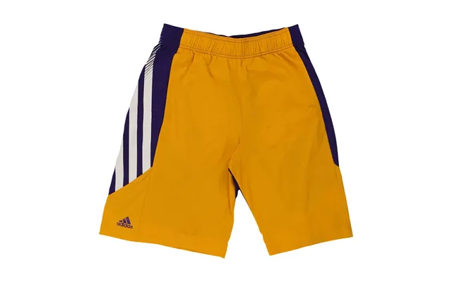 Los Angeles Lakers Adidas Nba Sport Shorts - Medium Yellow Polyester