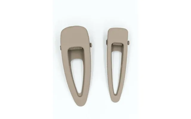 Matte Clip Set Of 2 - Stone