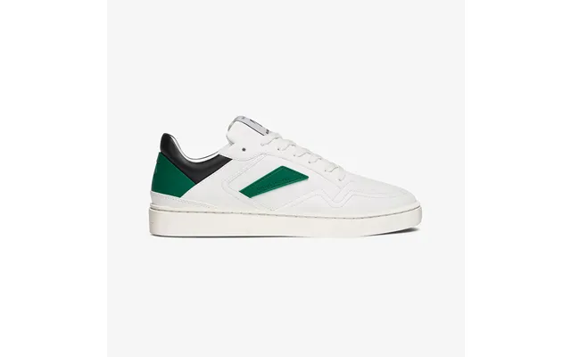 Men's Court White-black-kelly Green - 8
