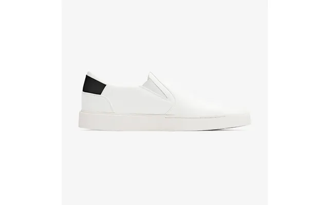 Men's Slip On White-black - 8