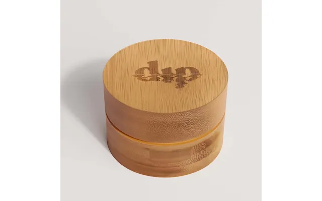 Mini Dip Bamboo Travel Case With Coaster