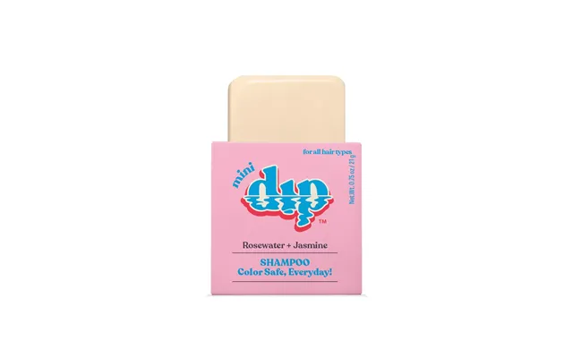 Mini Dip Shampoo Bar Color Safe, Everyday - Rosewater & Jasmine