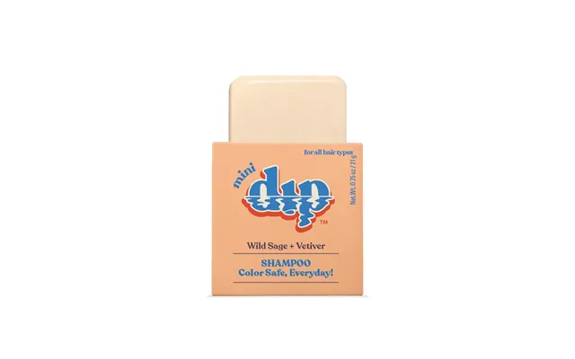 Mini Dip Shampoo Bar Color Safe, Everyday - Wild Sage & Vetiver