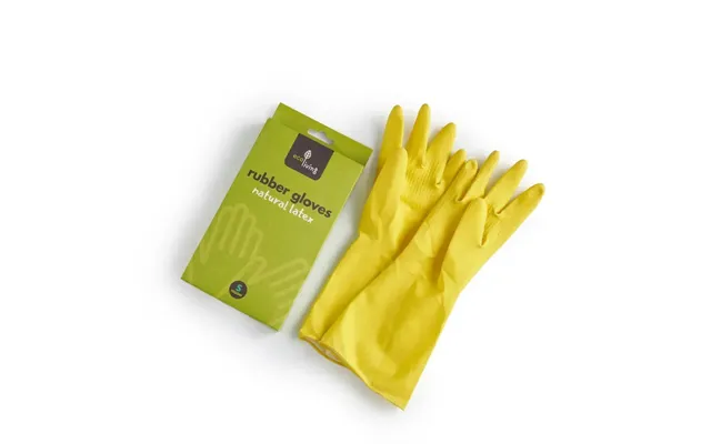 Natural Latex Rubber Gloves Size L