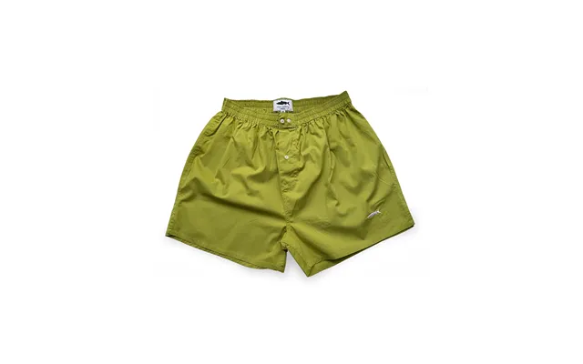 Olive Green Cotton Boxer Shorts - Xl Olive Green