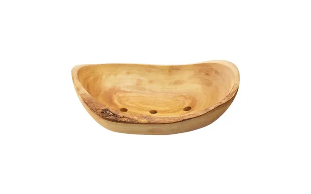 Olive Wood Soap Dish - One Size