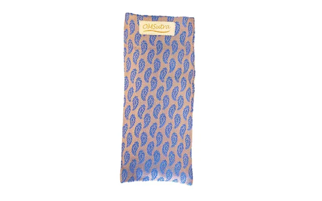 Omsutra Floral Silk Eye Pillow - Blue