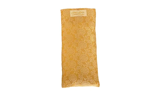 Omsutra Floral Silk Eye Pillow Color Golden