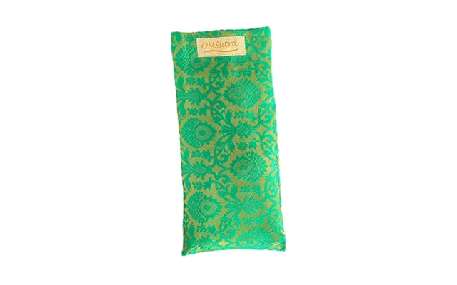 Omsutra Floral Silk Eye Pillow - Green