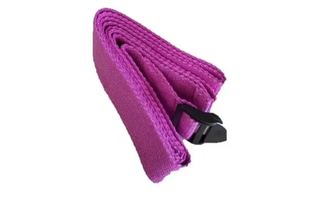 Omsutra Yoga Strap - Cinch Buckle Regular 8' Color Purple