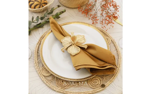 Orchid Napkin Ring - Sold By Set