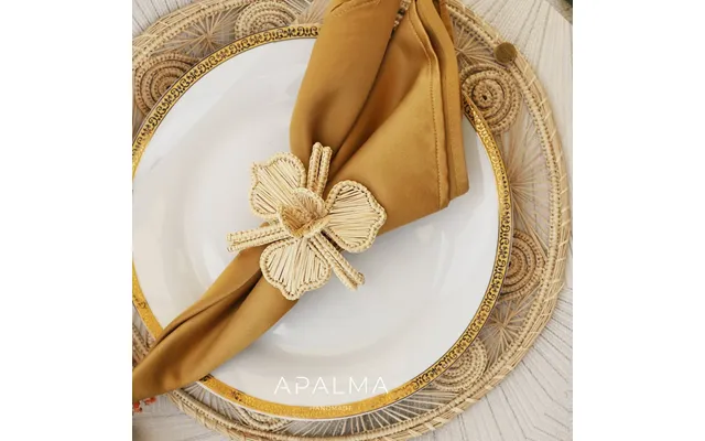 Orchid Napkin Ring - Sold By Set