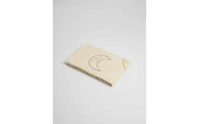 Organic And Fairtrade Cotton Muslin Swaddle - Natural Moons