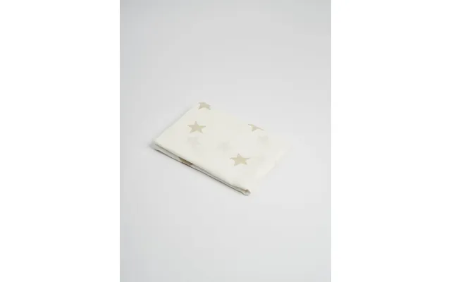Organic And Fairtrade Cotton Muslin Swaddle - White Stars