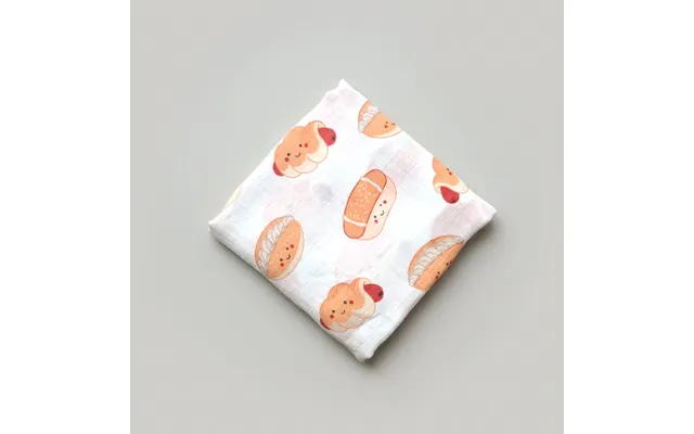 Organic Bamboo Swaddle Blanket - Bakery Buns