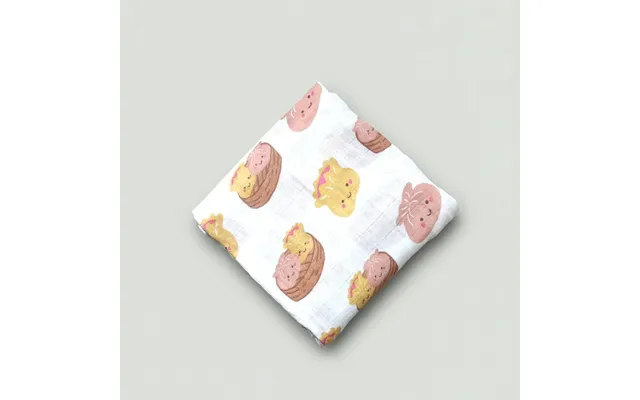 Organic Bamboo Swaddle Blanket - Dim Sum