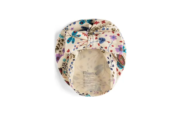Organic Cotton Baby Bow Turban Botanical Floral - Botanical Floral 6-12 Months